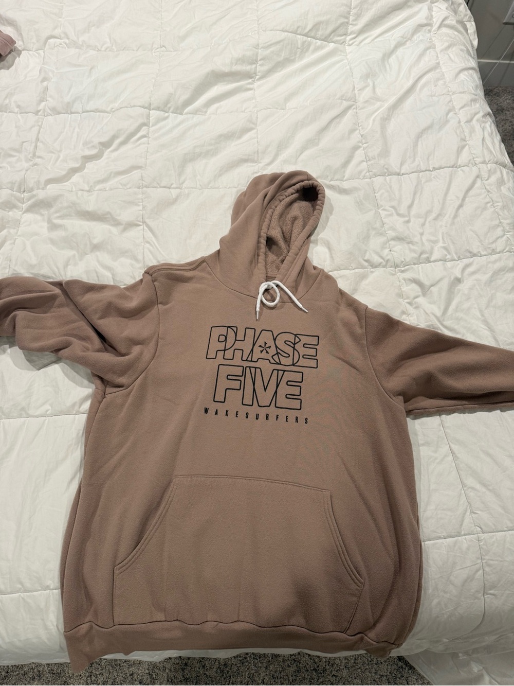 Taupe Hoodie Sweatshirt - Men